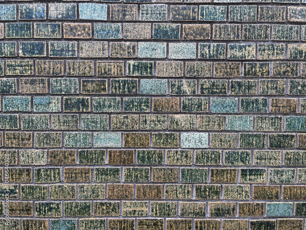 Fototapeta premium stone brick into the wall in Japan