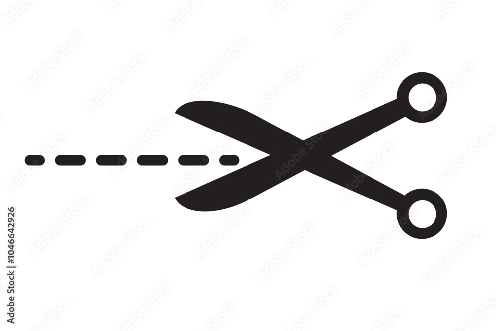 scissor icon, scissor symbol vector, Paper cutting with scissor, cutting scissor mark scissor icon, scissor symbol vector, Paper cutting with scissor, cutting scissor mark