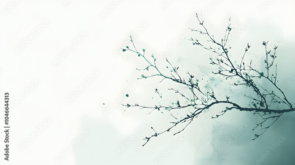 Fototapeta premium Delicate branches