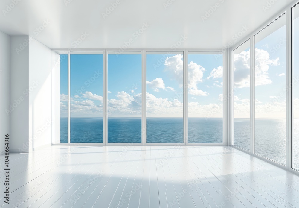 Fototapeta premium Ocean View Room.