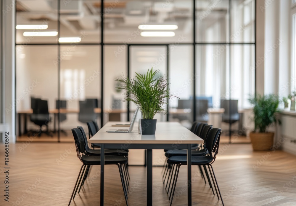 Fototapeta premium Modern Office Meeting Room.