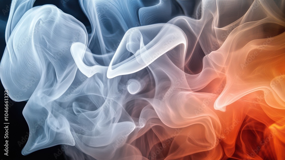 Obraz premium Abstract smoke art