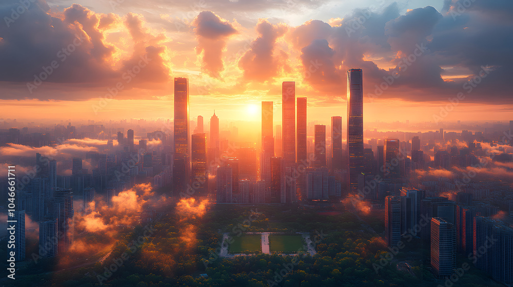 The Tall Buildings of the Magnificent Modern City in Beijing, Capturing the Skyline with Skyscrapers Illuminated at Dusk. A Stunning Urban Scene Showcasing the City’s Architectural Grandeur.
The Tall Buildings of the Magnificent Modern City in Beijing, Capturing the Skyline with Skyscrapers Illuminated at Dusk. A Stunning Urban Scene Showcasing the City’s Architectural Grandeur.