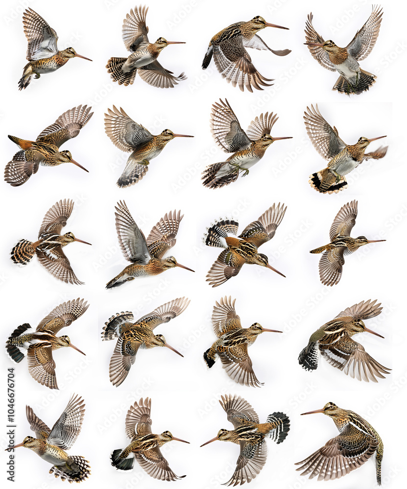 Φωτογραφία bécasse,  mâle, femelle, chasse, gibier, oiseau, forêt , volant, silhouette, nat