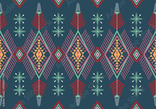 seamless native pattern design for carpet fabric wallpaper curtain tablecloth mattresses blanket embroidery ornament textile background bedsheet 