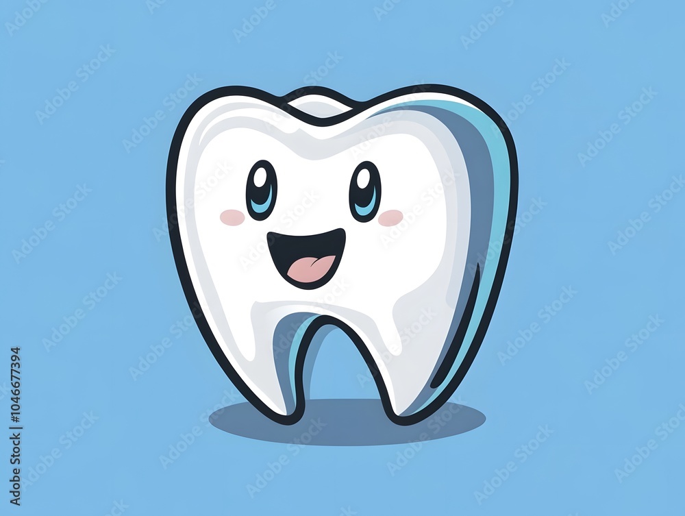 Cartoon Dental Tooth Dentist Teeth Logo Symbol Cartoon Dental Tooth Dentist Teeth Logo Symbol