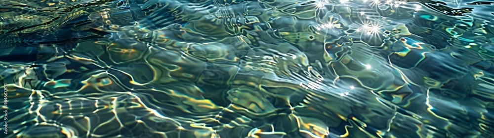 Sparkling Water Surface Texture, close-up view of shimmering water with soft ripples, evoking a sense of tranquility and serenity in a seamless design suitable for various applications Sparkling Water Surface Texture, close-up view of shimmering water with soft ripples, evoking a sense of tranquility and serenity in a seamless design suitable for various applications