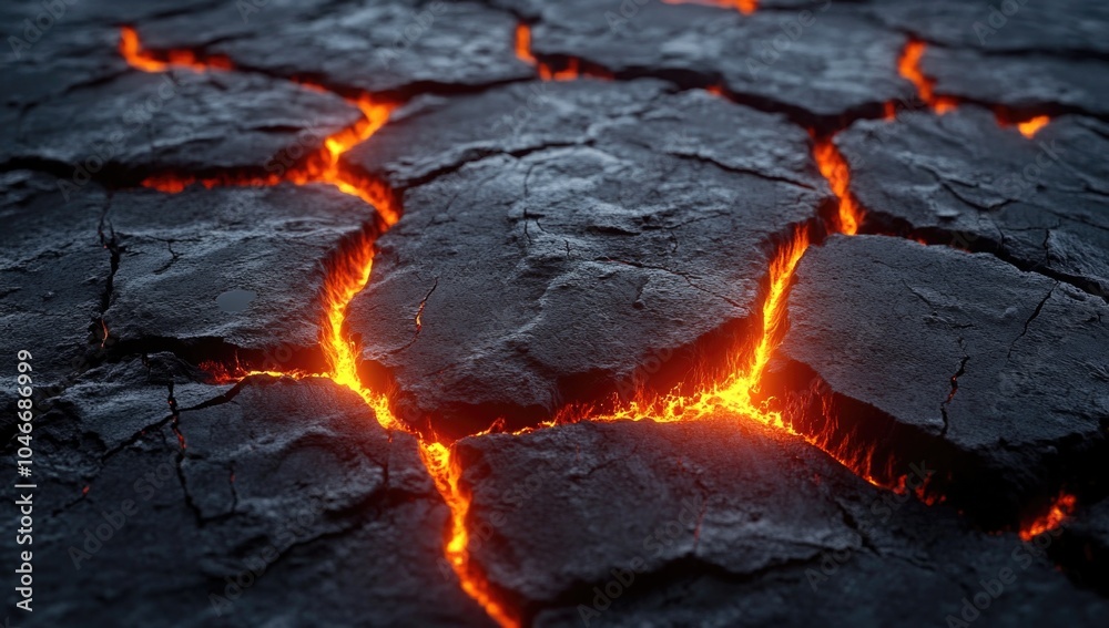 Burning lava pattern texture background Burning lava pattern texture background