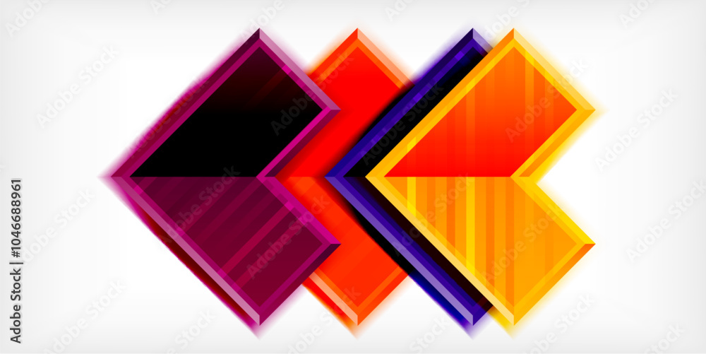 Arrow symbols created with 3d effects and line texture geometric abstract background Arrow symbols created with 3d effects and line texture geometric abstract background