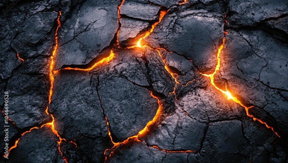 Burning lava pattern texture background Burning lava pattern texture background