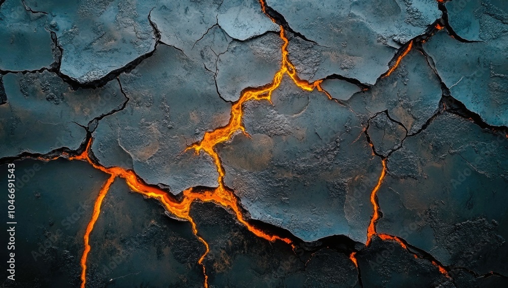 Burning lava pattern texture background Burning lava pattern texture background