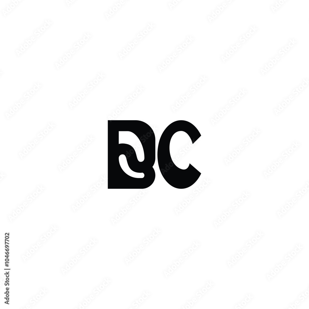 BC monogram logo design letter text name symbol monochrome logotype alphabet character simple logo BC monogram logo design letter text name symbol monochrome logotype alphabet character simple logo