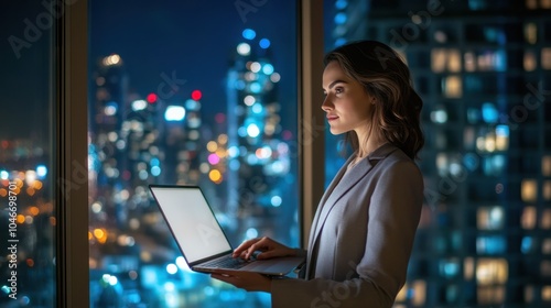 The Woman with the Laptop