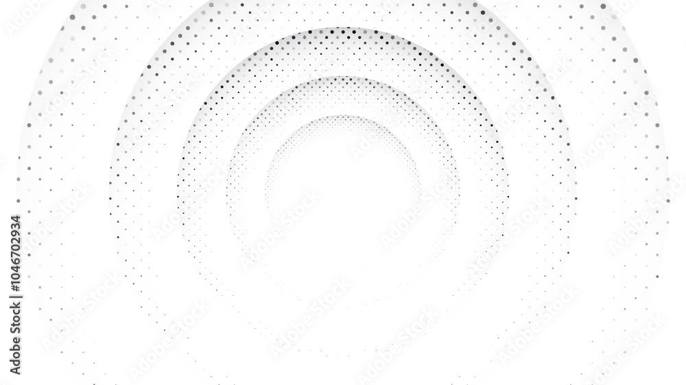 white abstract background animated with layered round and dots white abstract background animated with layered round and dots