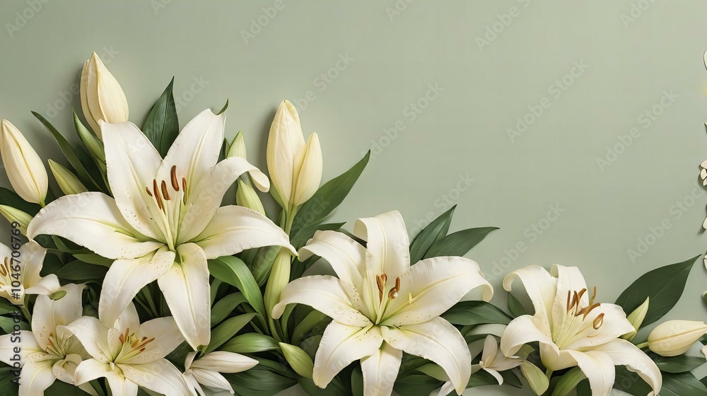 bouquet of lilies