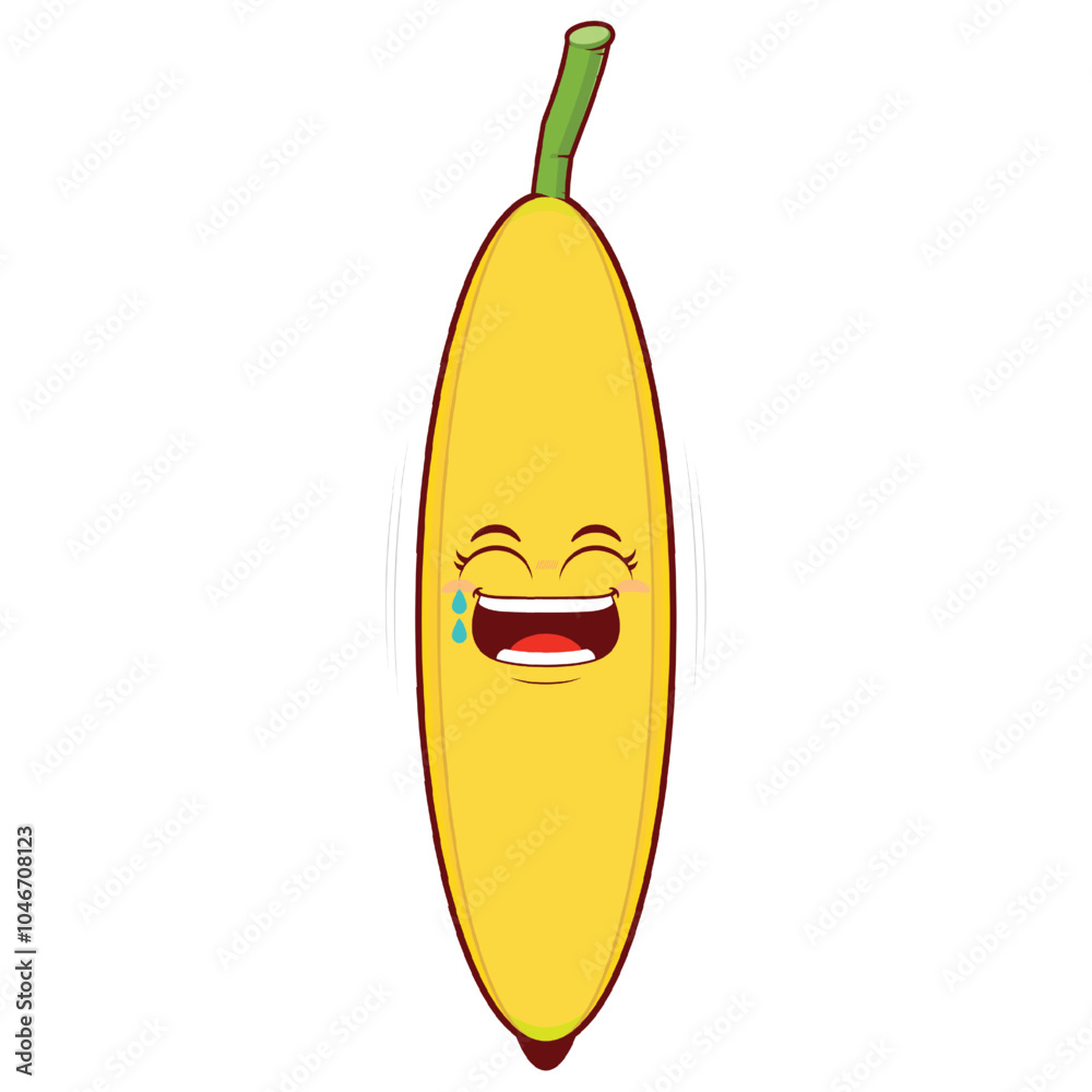 banana laughing face cartoon cute banana laughing face cartoon cute