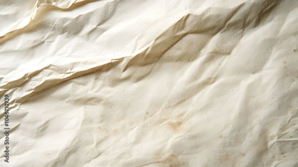 Obraz premium Wrinkled paper texture