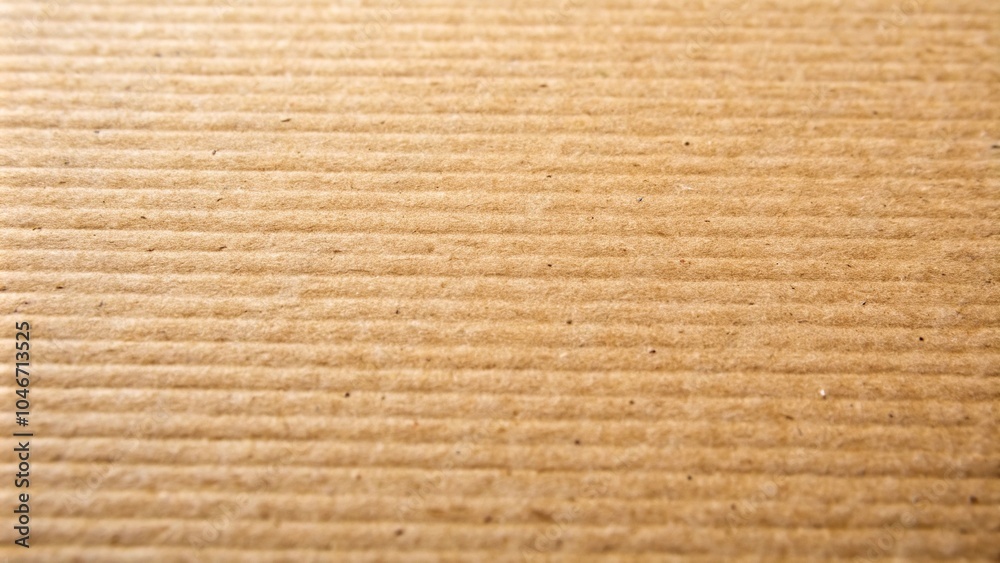 Sustainable cardboard paper with textured finish