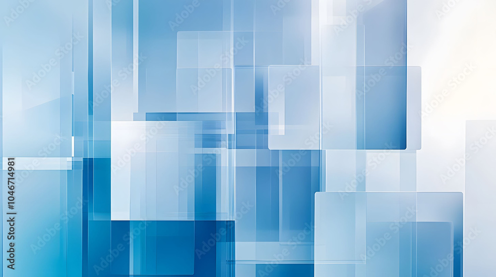Blue abstract layers Blue abstract layers