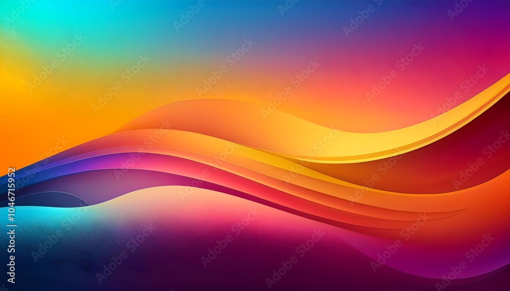 Fototapeta premium Elegant and Vibrant Gradient Backgrounds for Creative Designs and Digital Art Projects