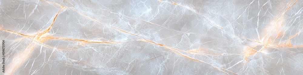Fototapeta premium Elegant marble texture with soft veins in a light, ethereal color scheme ideal for backgrounds and interior design concepts.