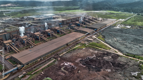 Nickel extraction, effects on environment, East Sulawesi, Indonesia.