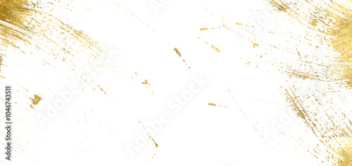 Gold Foil Frame ,spray gold, texture golden, foil glitter dust, gold splatter frames stroke on transparent background for wedding postcards, banners.