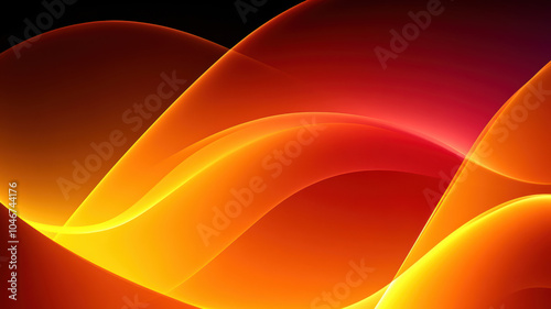 Minimalist Curves in Vibrant Colors