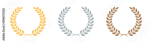  laurel wreath set