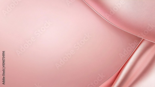 Photo of, Pink background with subtle gradient and metallic foil accents for design, banner template