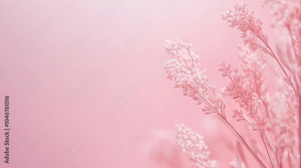 Photo of, Pink background with subtle gradients and ethereal atmosphere for design, banner template Photo of, Pink background with subtle gradients and ethereal atmosphere for design, banner template