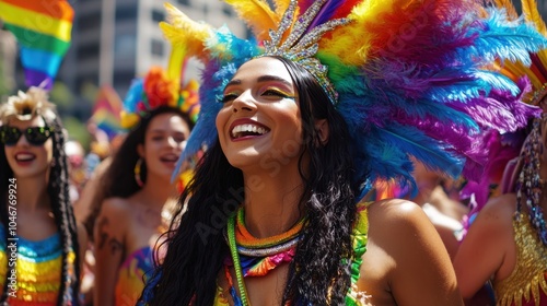 The Colorful Pride Parade Celebration