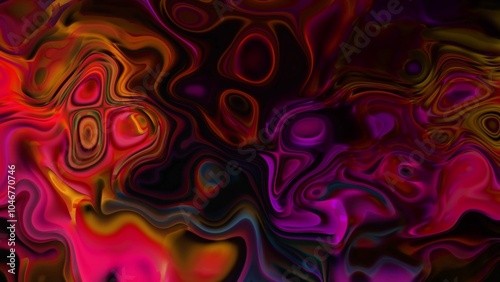 Abstract background liquid wave, Gradient liquid splash pattern