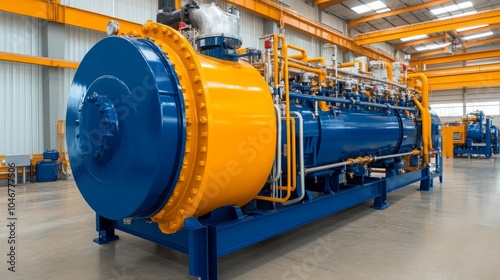 Innovative industrial equipment exploring the design and functionality of advanced manufacturing machinery in modern facilities