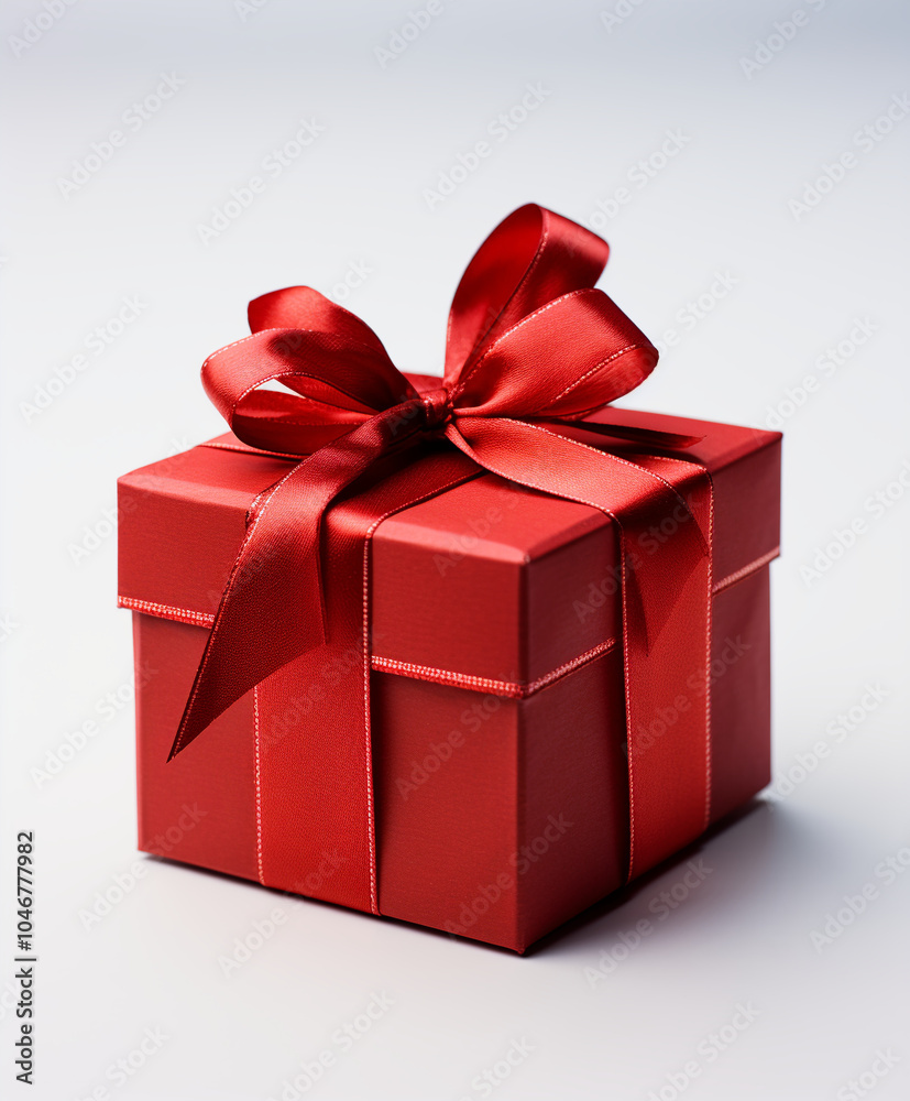 Obraz premium A mesmerizing isolated gift box.