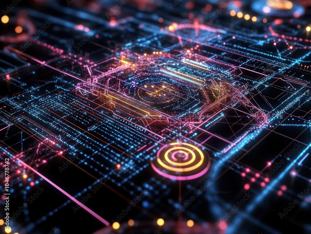 Generative AI systems creating intricate and diverse digital patterns with high creativity Generative AI systems creating intricate and diverse digital patterns with high creativity