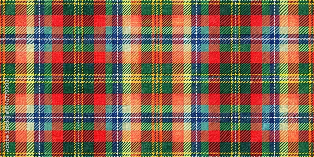seamless tartan plaid pattern with watercolor effect seamless tartan plaid pattern with watercolor effect
