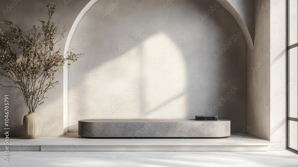 Design a podium mockup with a built-in speaker system. Design a podium mockup with a built-in speaker system.