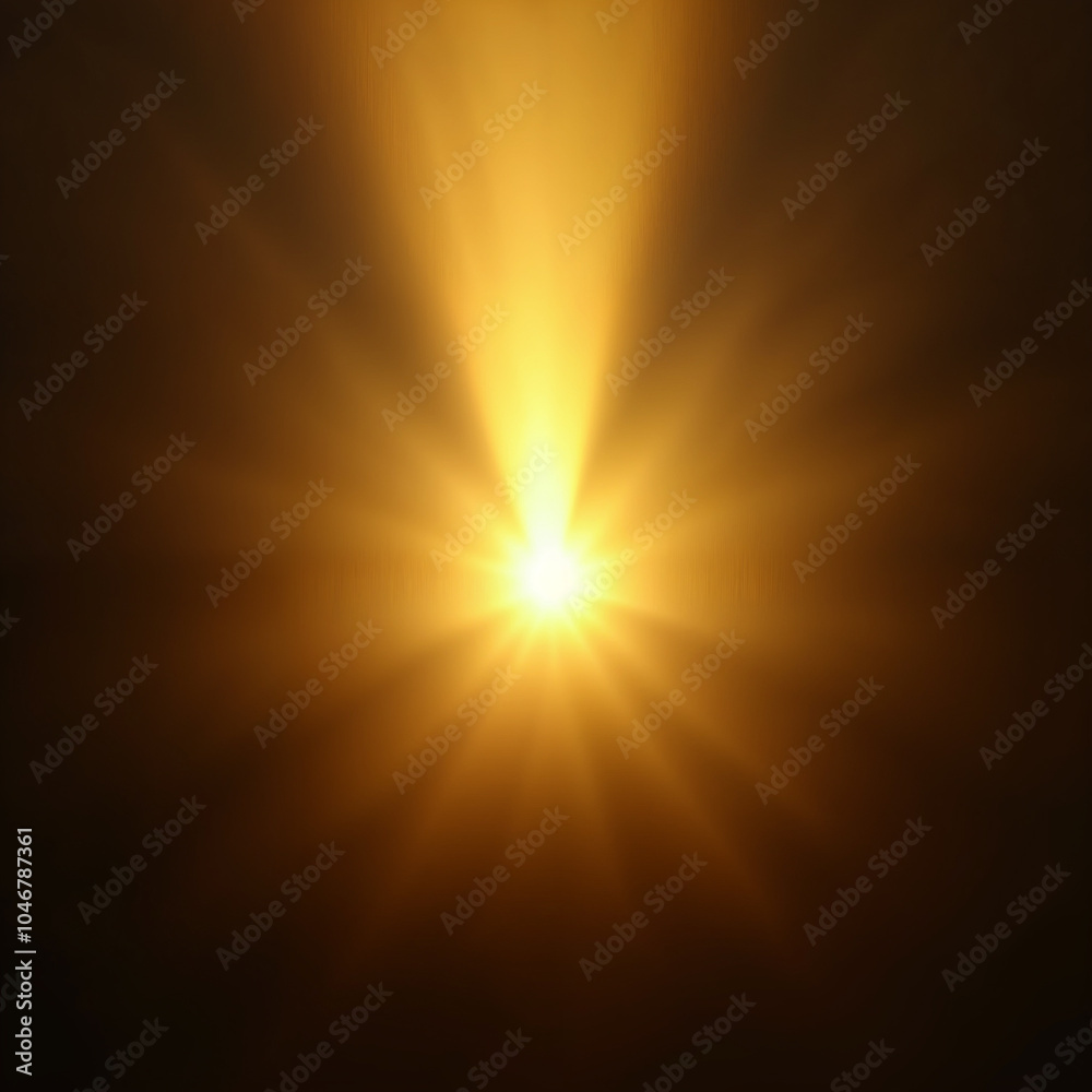 Obraz premium Golden Flare Png Image