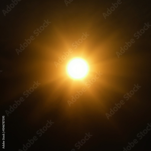 Golden Flare Png Image
