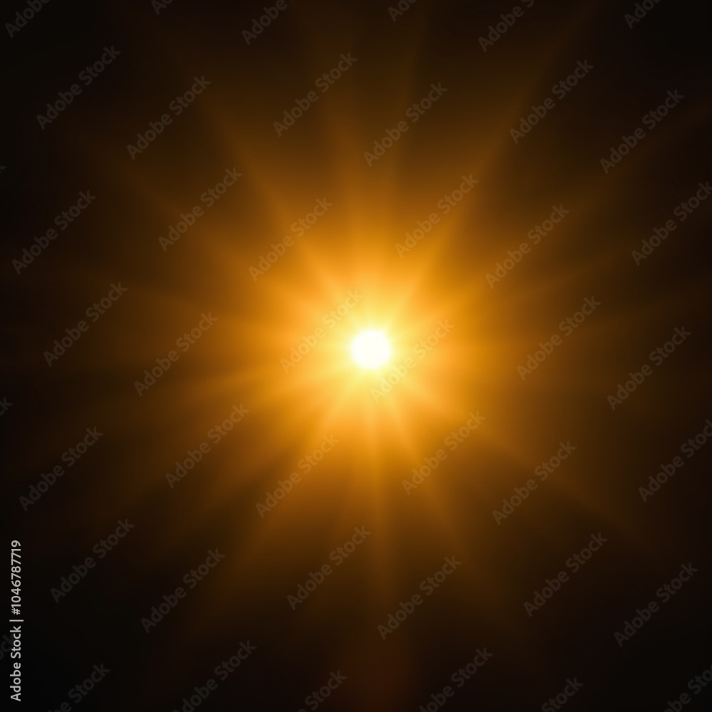Obraz premium Golden Flare Png Image