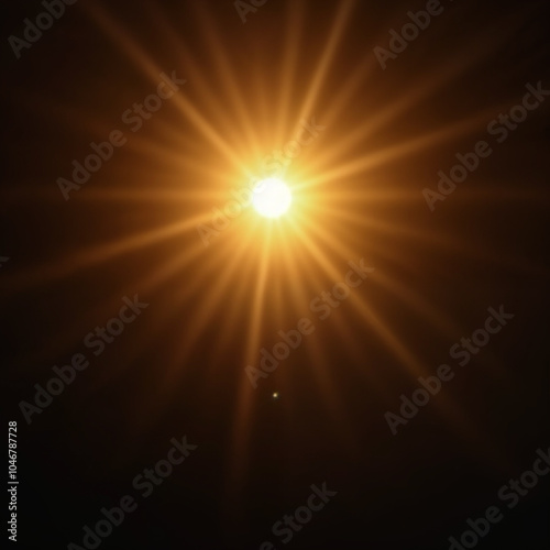 Golden Flare Png Image