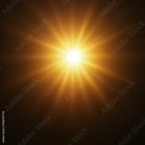Golden Flare Png Image