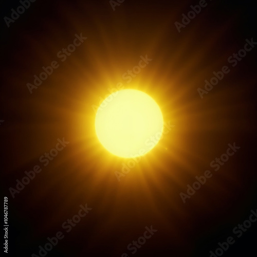 Golden Flare Png Image