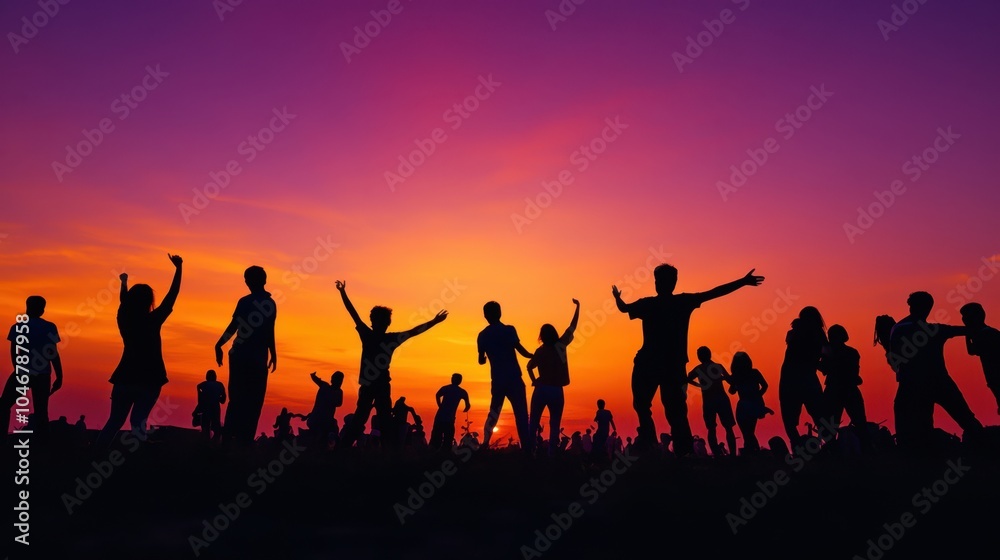The Joyful Sunset Celebration The Joyful Sunset Celebration