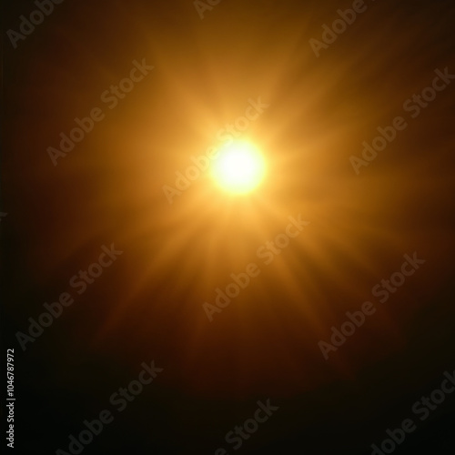 Golden Flare Png Image