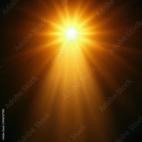Golden Flare Png Image