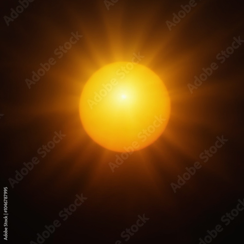 Golden Flare Png Image