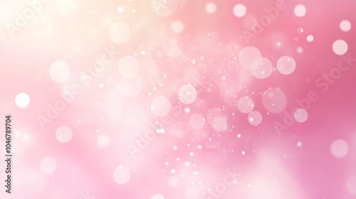 Photo of, Pink background with subtle texture and soft glowing lights for design, banner template