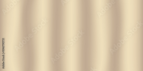 Gold curtains. Vector illustration.